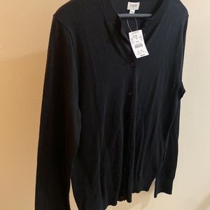 Classic cotton cardigan sweater